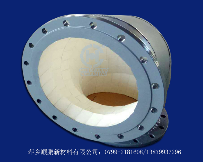 耐磨陶瓷彎頭 耐磨陶瓷彎頭